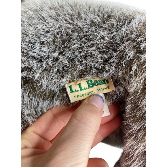 Vintage 1986 L.L. Bean Plush Hand Puppet Moose Stuffed Animal Toy By Douglas 18" - Picture 3 of 8